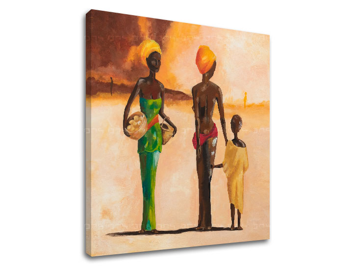 Tablouri canvas FEMEI AFRICANE 1-piesa XOBFB619E1