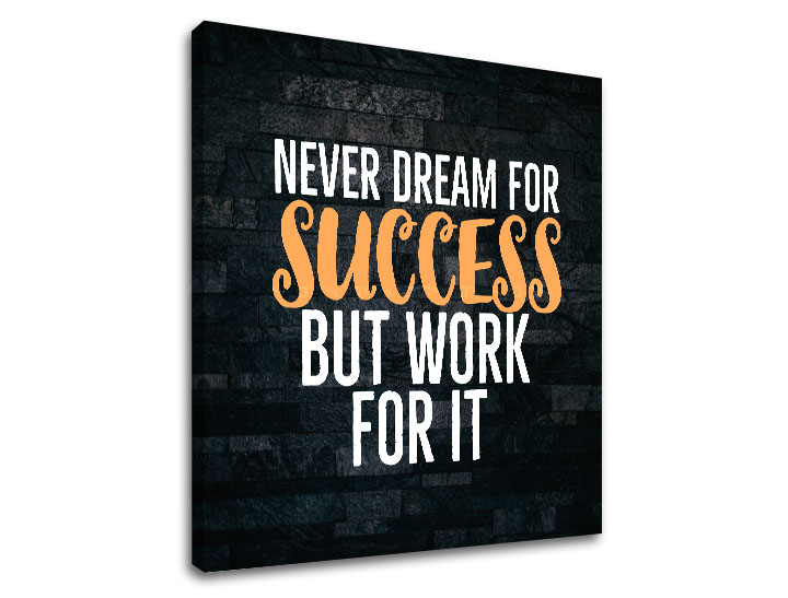 Tablou canvas motivațional About success_006