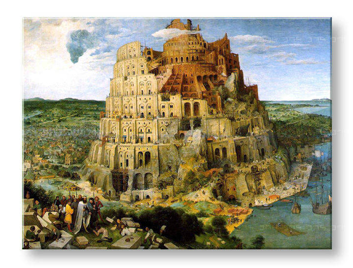 Tablouri THE TOWER OF BABEL – Pieter Brueghel 