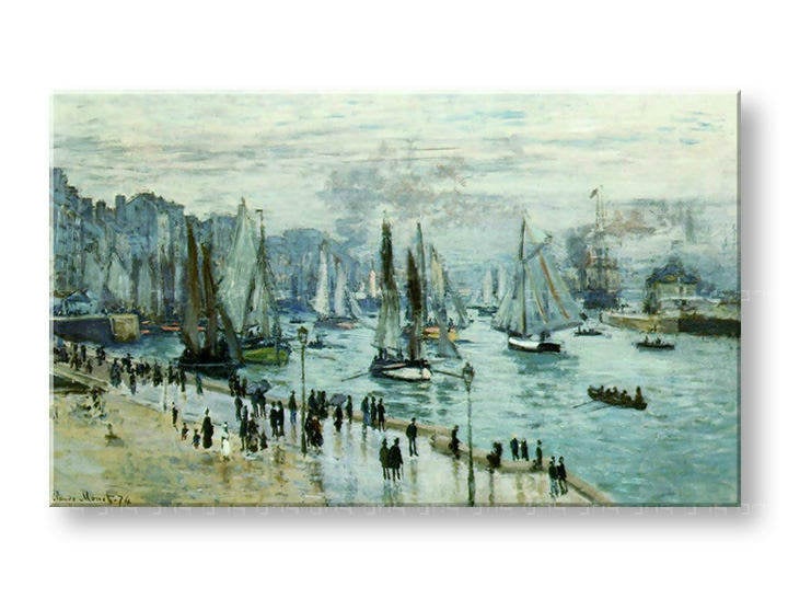 Tablouri FISHING BOATS LEAVIN THE HARBOR – Claude Monet     