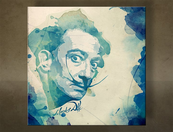Tablouri canvas Salvador Dalí - AQUArt / Tom Loris 004AA1
