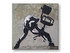 Tablouri PATRAT Street ART – Banksy