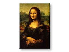Tablouri pe pânză MONA LISA - Leonardo Da Vinci 30x50 cm REP177/24h