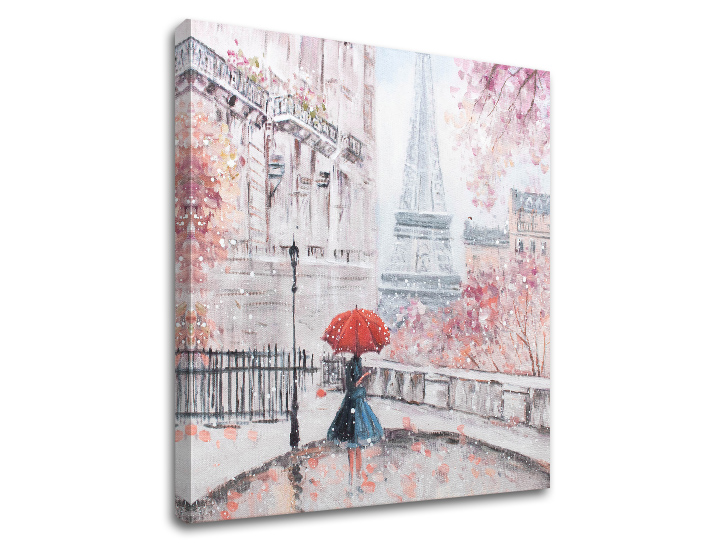 Tablouri canvas PARIS 1-piesa XOBCH1594WE1 -  60x60 cm