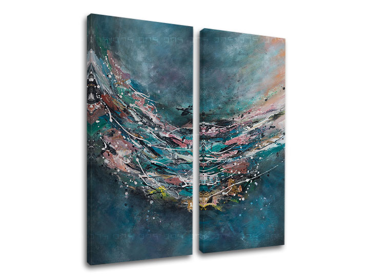 Tablouri canvas ABSTRACT 2-piese XOBCHAB042