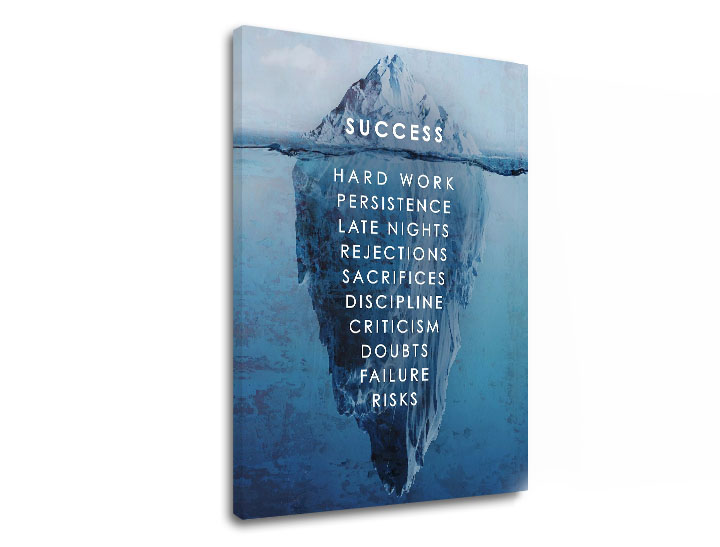 Tablou canvas motivațional About success_003