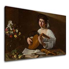 Tablouri canvas Michelangelo Caravaggio - The Lute Player