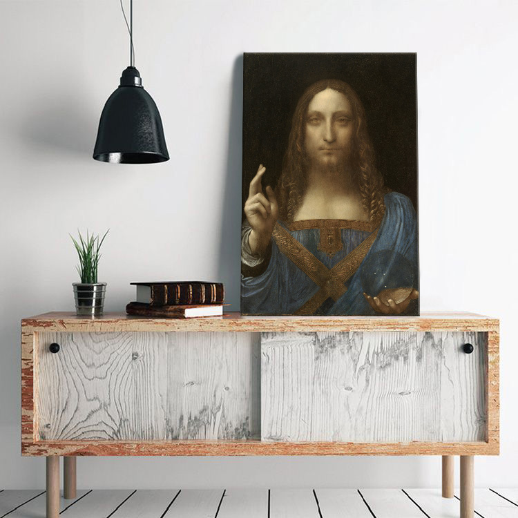 Tablouri canvas Leonardo da Vinci - Salvator Mundi