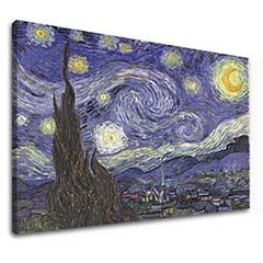 Tablouri canvas Vincent van Gogh - The Starry Night