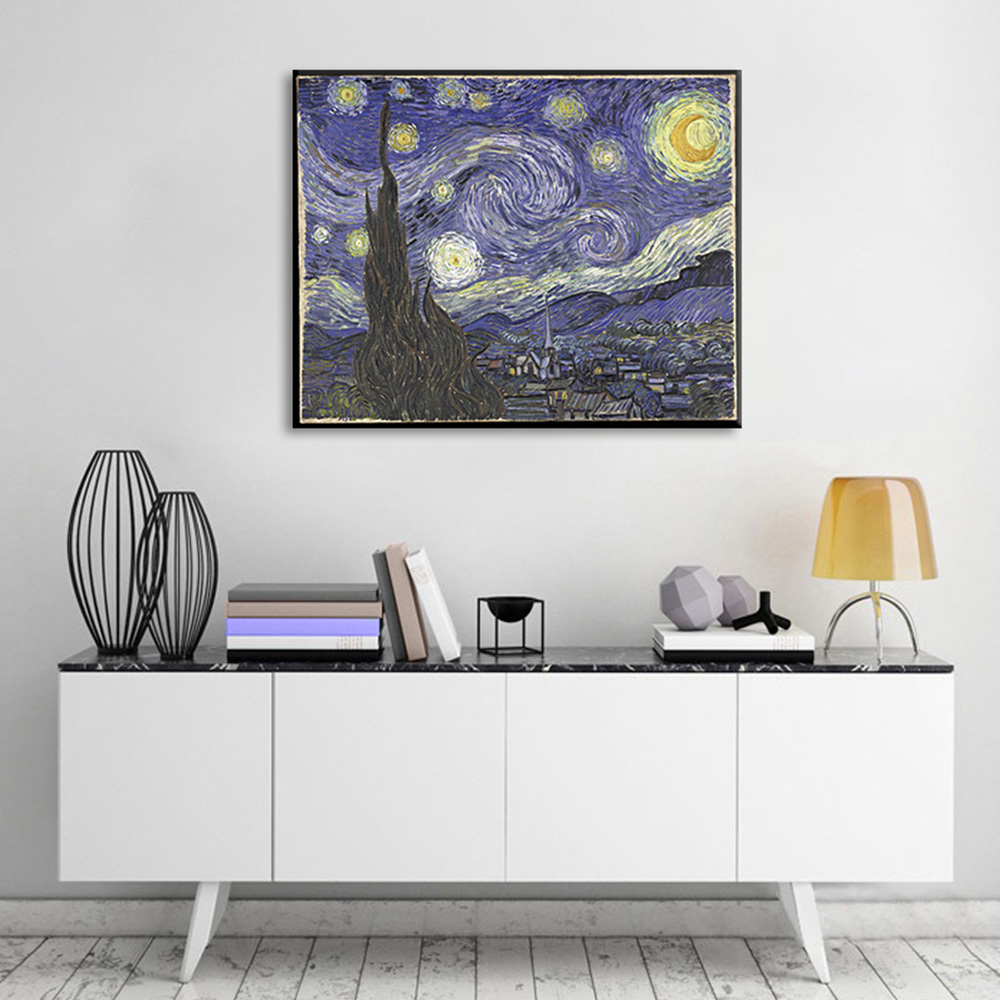 Tablouri canvas Vincent van Gogh - The Starry Night
