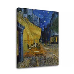 Tablouri canvas Vincent van Gogh - Café Terrace at Night
