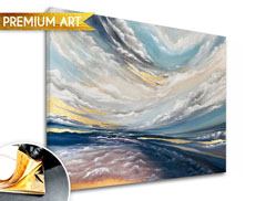 Tablouri canvas PREMIUM ART - În nori