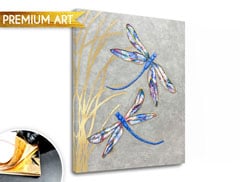 Tablouri canvas PREMIUM ART - Libelula zburătoare