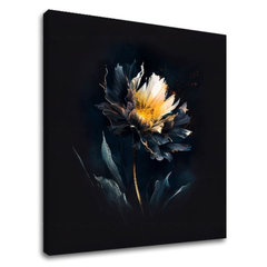 Decor de design pe panza Temptation întuneric 100x100 cm