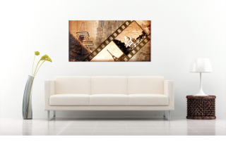 Tablou pe oglinda Paris Mirrora 43 - 50x100 cm