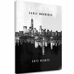 Imagine pe panza EARLY & LATE - Motiv modern