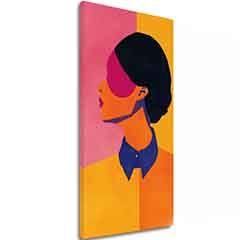 Imagine VIBRANT SILHOUETTE | Pânză italiană