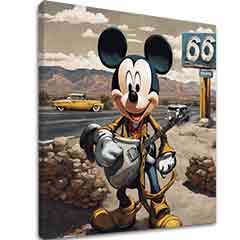 Imaginea de pe pânză - Mickey Mouse Country Singer | dimensiuni diferite