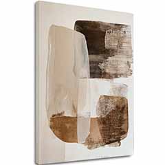 Imaginea pe panza Beige Harmony - Modern Abstract