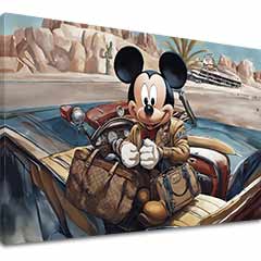 Imaginea pe pânză - Mickey Mouse | dimensiuni diferite