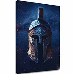 Imaginea pe panza SPARTAN WARRIOR - Simbol al curajului