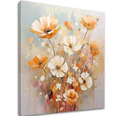 Peach Fuzz Picturi Dans blând de flori | dimensiuni diferite