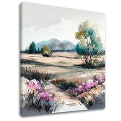 Peisaj pe pânză Călătorie spre Țara Necunoscută | 50x50 cm