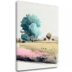 Peisaj pe pânză Creativitate pastel în natură | 40x50 cm