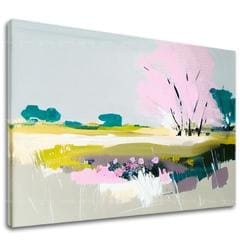 Peisaj pe panza Ziua abstractă în natură | 30x40 cm