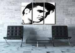 Pictat manual POP ART pictură ELVIS 120x80 cm