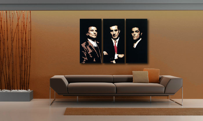 Pictat manual POP ART pictură GOODFELLAS 90x60 cm