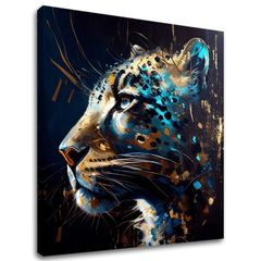 Pictură decorativă pe pânză - PREMIUM ART - Spotted Hunter's Elegance