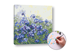 Pictură după numere FIAL FLOWERS | dificultate ridicată