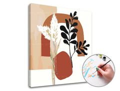 Pictură după numere OPANTED BY NATURE | dificultate scăzută