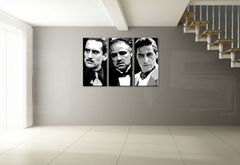 Pictură POP Art pictată manual GODFATHER 90x60 cm