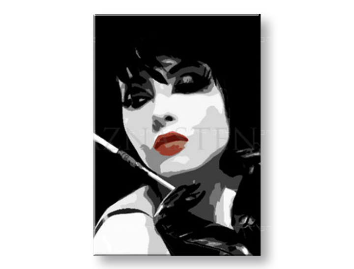 Tablou pictat manual POP Art Pop woman 1-piese