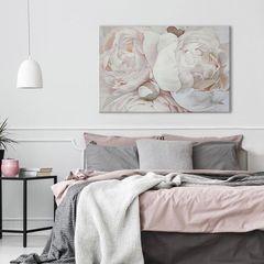 Tablou pe panza BEAUTIFUL BEACH FLOWERS 60x40 cm