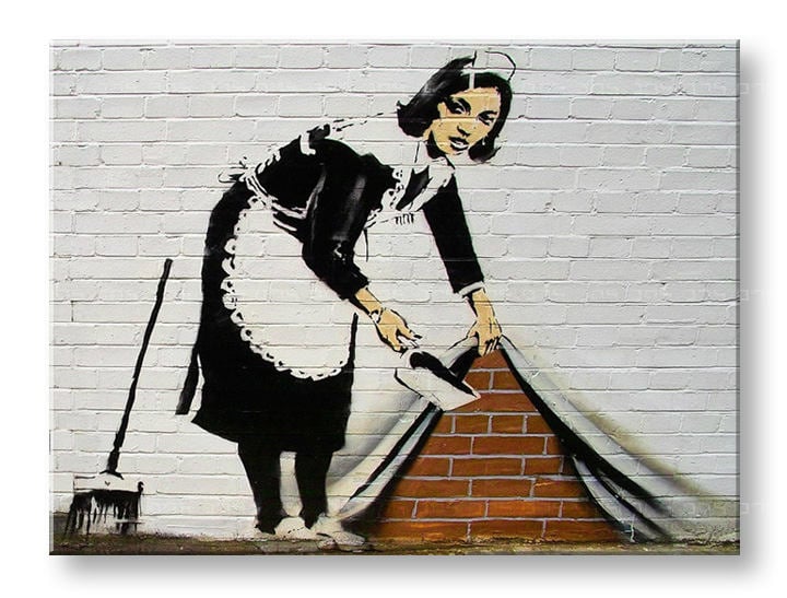 Tablouri 1-piese Street ART – Banksy BA027O1