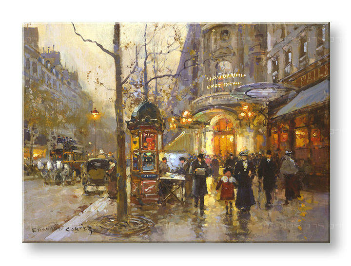 Tablouri THEATRE DU VAUDEVILLE – Edouard Leon Cortes