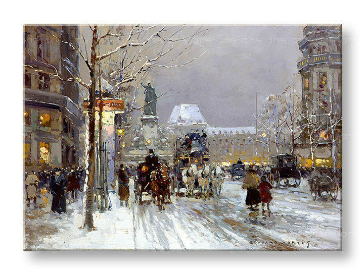 Tablouri PLACE DE LA REPUBLIQUE – Edouard Leon Cortes