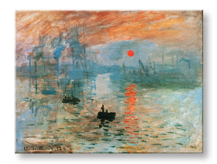 Tablouri IMPRESSION, SUNRISE – Claude Monet     