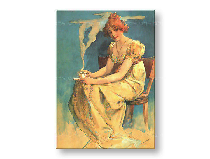 Tablouri COFFEE – Alfons Mucha