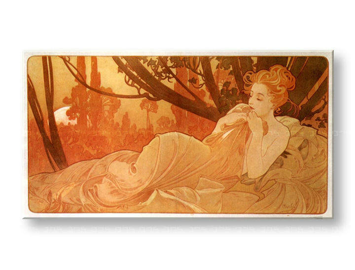 Tablouri TWILIGHT – Alfons Mucha