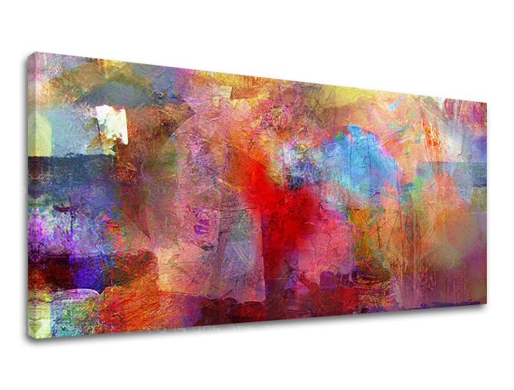 Tablouri canvas ABSTRACT Panorama AB072E13 -  30x60 cm