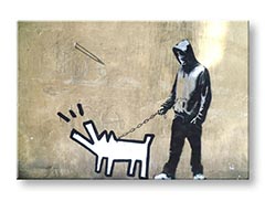 Tablouri 1-piese Street ART – Banksy BA014O1