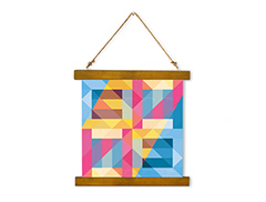 Wall Hanging Canvas Aesthetic Peacock - Dan Johannson XMPDJ004