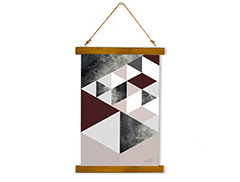 Wall Hanging Canvas Waterfall of Happiness - Dan Johannson XMPDJ009