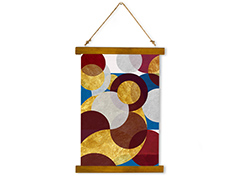 Wall Hanging Canvas Ephemeral Shape - Dan Johannson XMPDJ013