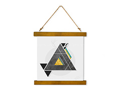 Wall Hanging Canvas Instant Abstraction - Dan Johannson XMPDJ019