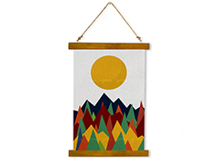 Wall Hanging Canvas Ephemeral Nature - Dan Johannson XMPDJ021